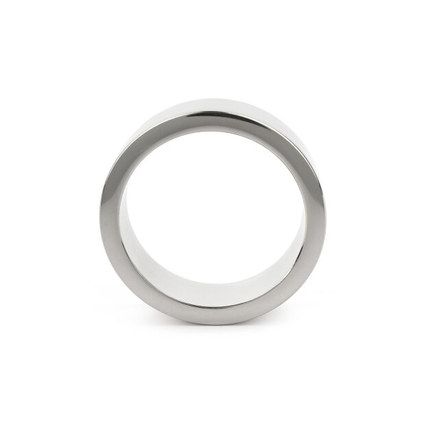 Mr. Steel Wide Band C-Ring 45 mm Silver