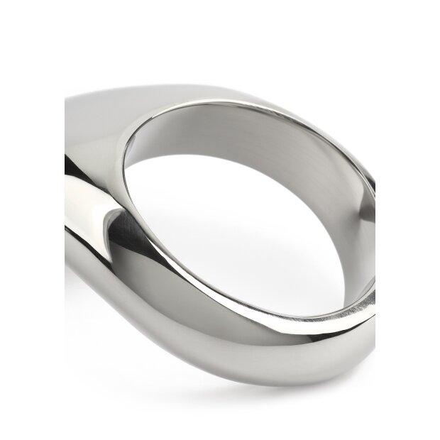 Mr. Steel Teardrop C-Ring 45 mm Silver