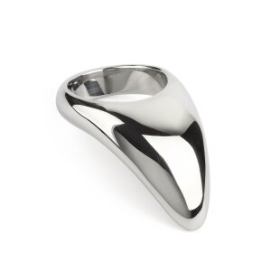 Mr. Steel Teardrop C-Ring 45 mm Silver