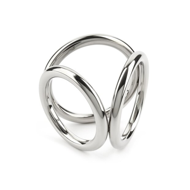 Mr. Steel Triad Chamber C-Ring Small Silver