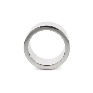 Mr. Steel Mega Wide Band C-Ring 40 mm Silver