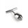 Mr. Steel Pod Plunger Silver 3,8 cm