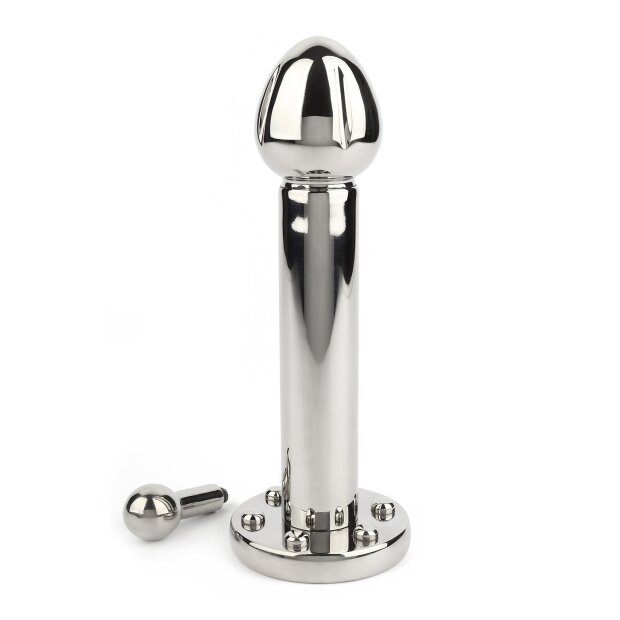 Mr. Steel Reamer Dildo Rotator Silver
