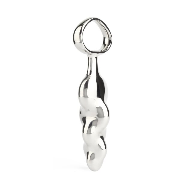 Mr. Steel DisXco Thruster Dildo Silver