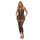 Take You There Bodystocking Black Onesize - Queensize