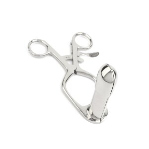 Mr. Steel Barr Rectal Speculum Small Silver
