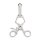 Mr. Steel Barr Rectal Speculum Small Silver