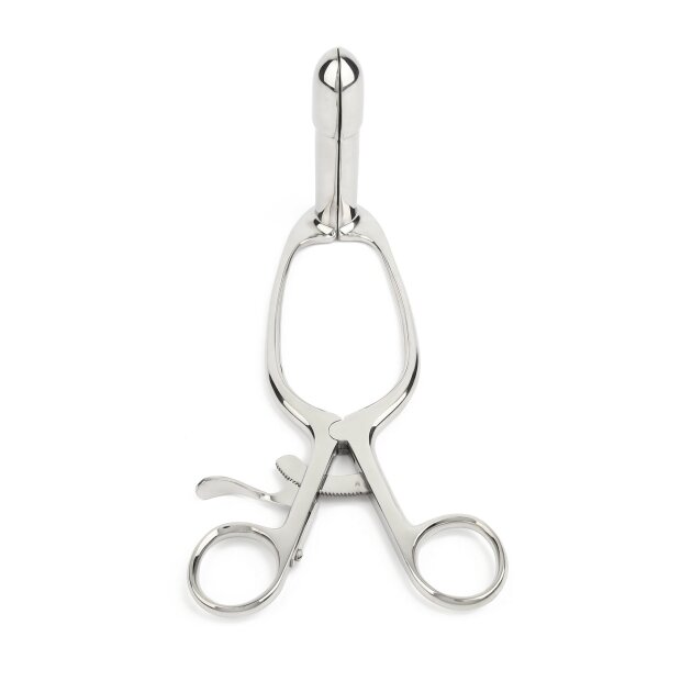 Mr. Steel Barr Rectal Speculum Large Silver