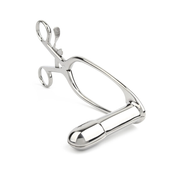 Mr. Steel Barr Rectal Speculum Large Silver