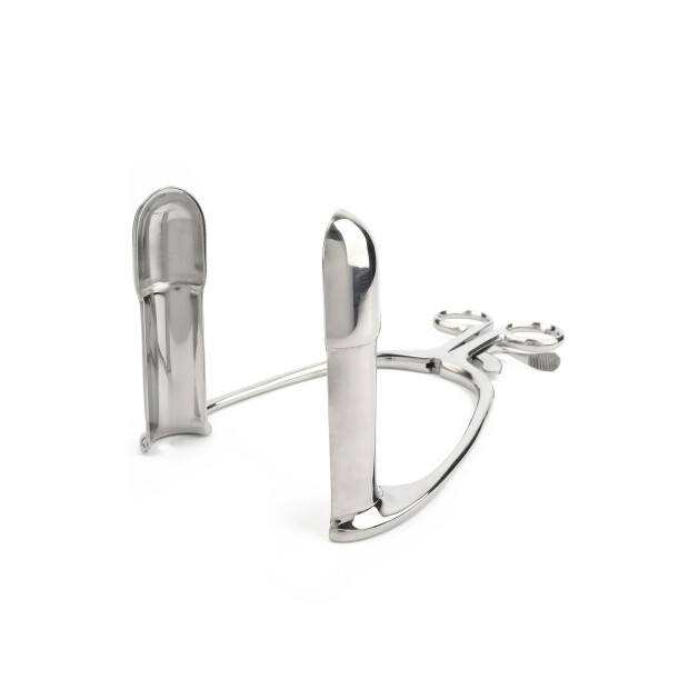Mr. Steel Barr Rectal Speculum Large Silver