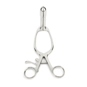 Mr. Steel Barr Rectal Speculum Large Silver