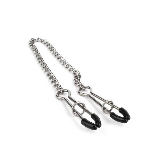 Mr. Steel Tweezer Nipple Clamps Silver