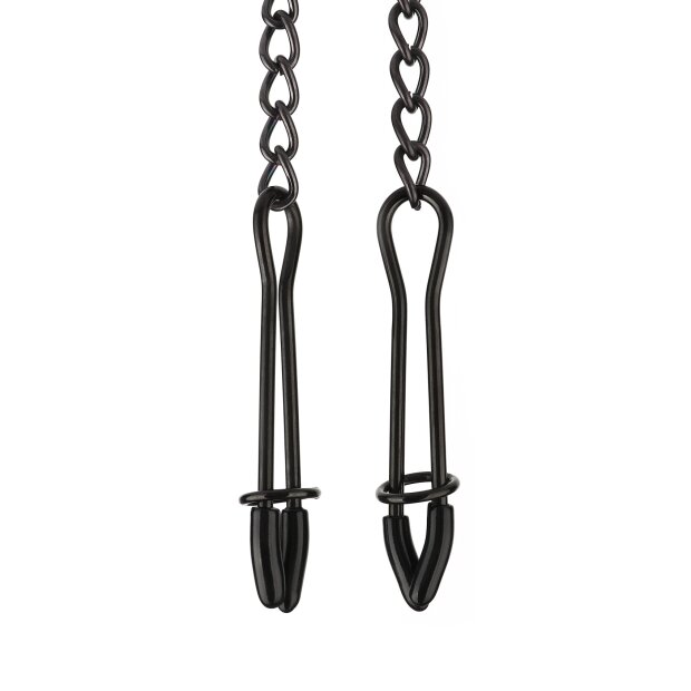Mr. Steel Tweezer Nipple Clamps Black
