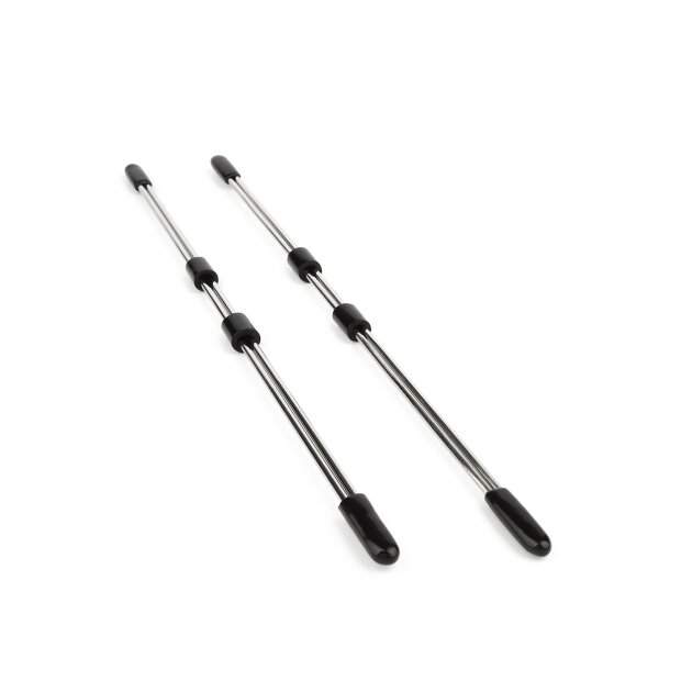 Mr. Steel Nipple Sticks 20 cm Silver