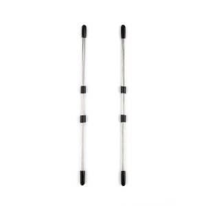 Mr. Steel Nipple Sticks 20 cm Silver