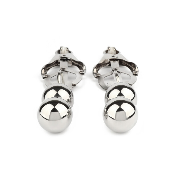 Mr. Steel Clover Nipple Clamps Weight Silver
