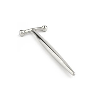 Mr. Steel DickVader Round Tip Penis Plug Silver