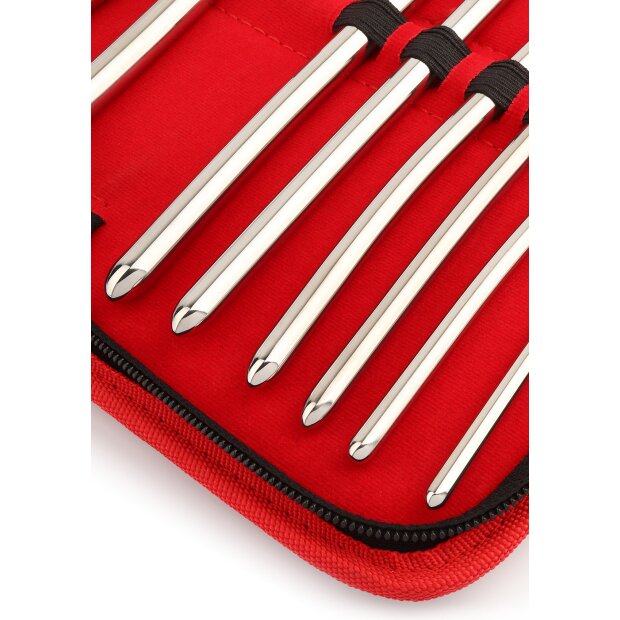 Mr. Steel Single End Dilator 10 Pcs Silver