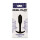 Toyjoy Smooth Analplug Medium Black 2,3 cm