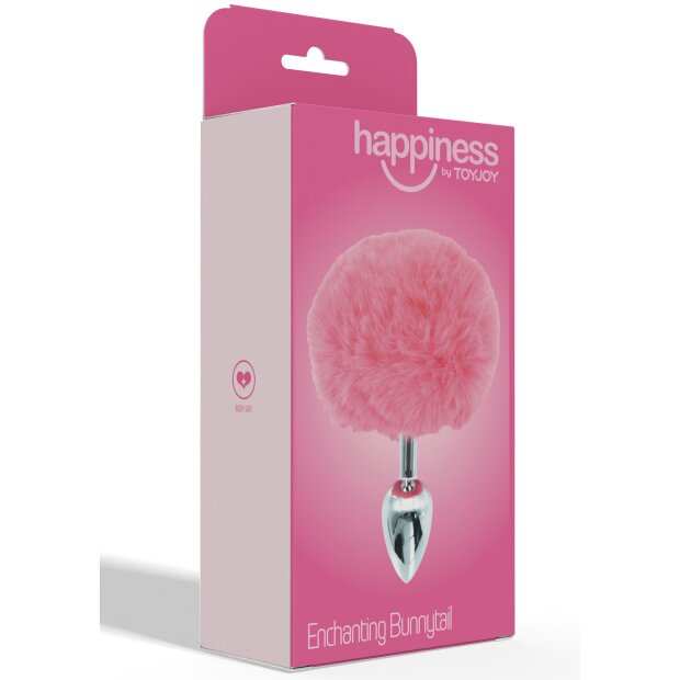 Toyjoy Happiness Enchanting Bunnytail Buttplug Pink