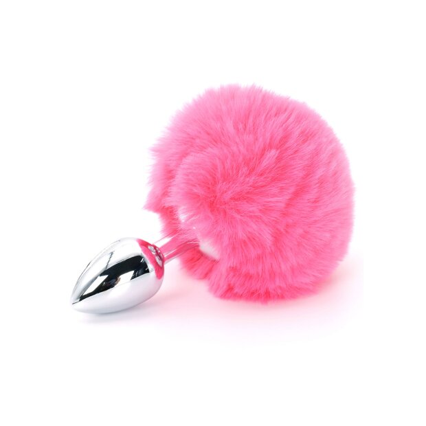 Toyjoy Happiness Enchanting Bunnytail Buttplug Pink