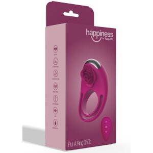 Toyjoy Put A RIng On It C-Ring Remote Fuchsia