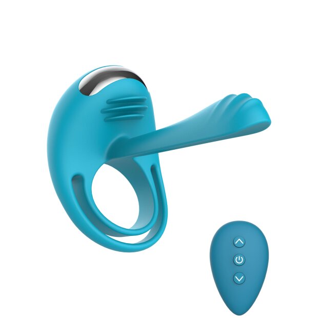 Toyjoy Passionate Joy Stick C-Ring Remote Blue