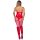 Leg Avenue Lack Bodysuit Größe L in Rot