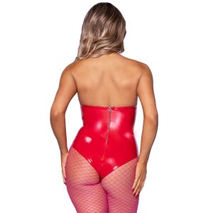 Leg Avenue Bodysuit sans jambes taille S en rouge