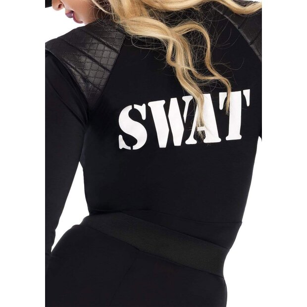 Leg Avenue Swat Kostüm Größe M Schwarz