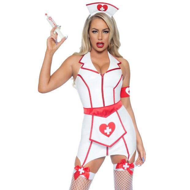 Leg Avenue 4-piece Nurse Costume S