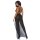 Leg Avenue Cage Maxi Kleid und G-String schwarz S/M - M/L