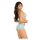 Leg Avenue Mesh top,g-string & sarong blue S/M - M/L