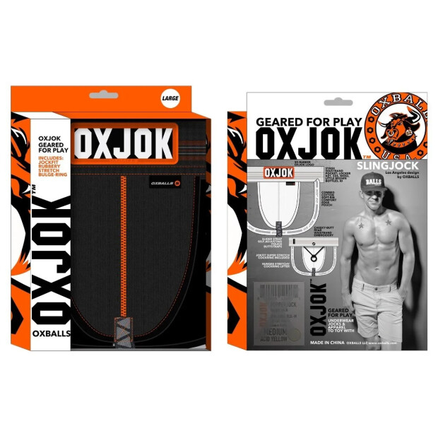 OXJOK by Oxballs Slingjock Jockstrap Schwarz S - XL