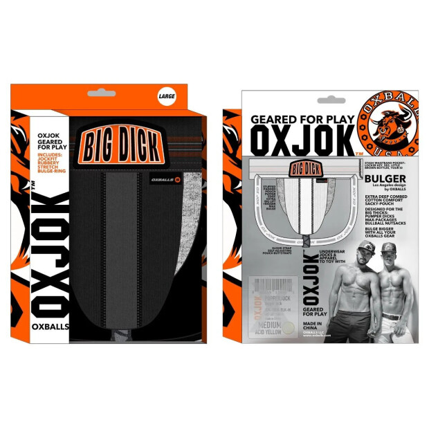 OXJOK by Oxballs Bulger Jockstrap Schwarz S - XL