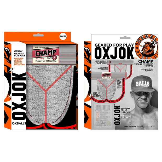OXJOK by Oxballs Champ Jockstrap Grau S - XL