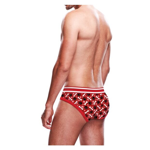 Prowler Slip mit Welpenmottoprint rot S - XXL