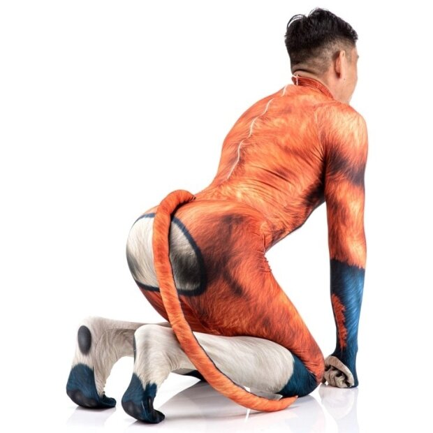 CosplayDogs Wild Dog Cosplay-Anzug Orange S - XL