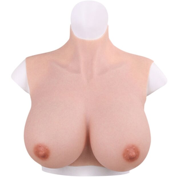 CrossGearX Breastplates Crossdresser Fake Tits - Silicone B - G