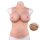 CrossGearX Full bust Silicone realistic breasts - High neck - E - G