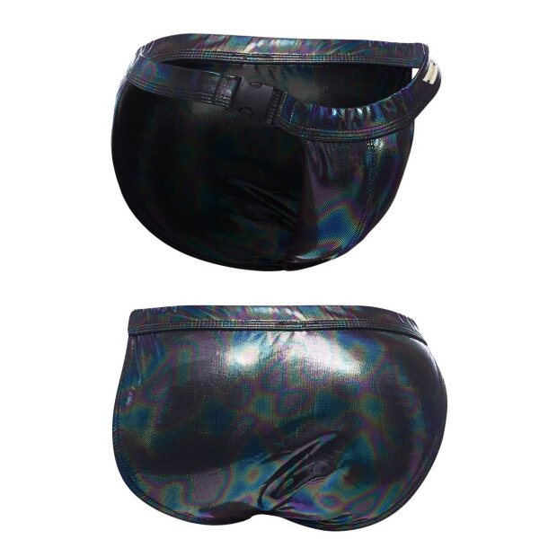 C4M Emerald Clip Tanga Brief Black S - XL