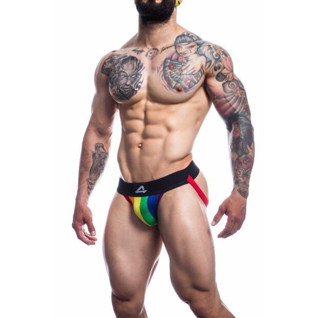 C4M Jockstrap Stripe Pride S - XL