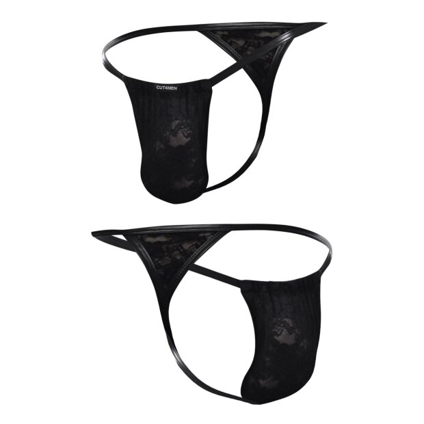 C4M G-String Black S/M - L/XL