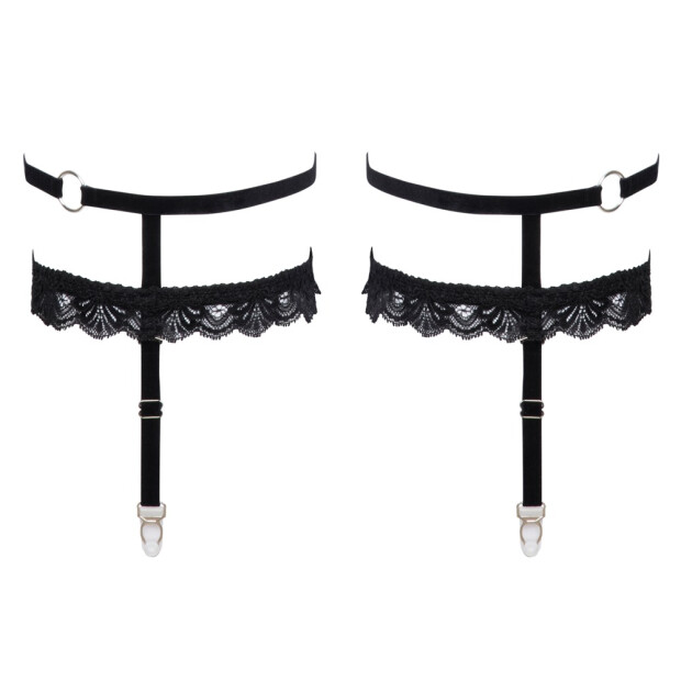 Cottelli Collection Strumpfbänder 2 Stück S/M - L/XL