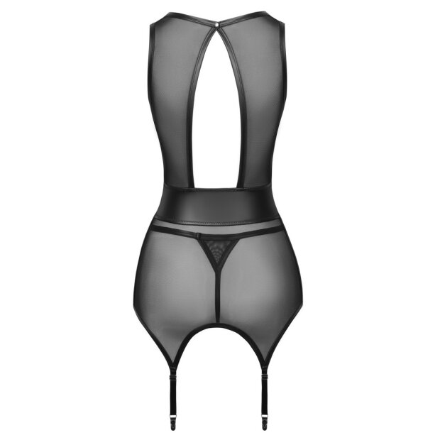 Cottelli Collection Strapshemd und String S - XL