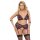 Cottelli Collection BH Set Bondage Schwarz XL - 3XL