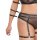 Cottelli CollectionTop Set Bondage Schwarz XL - 3XL