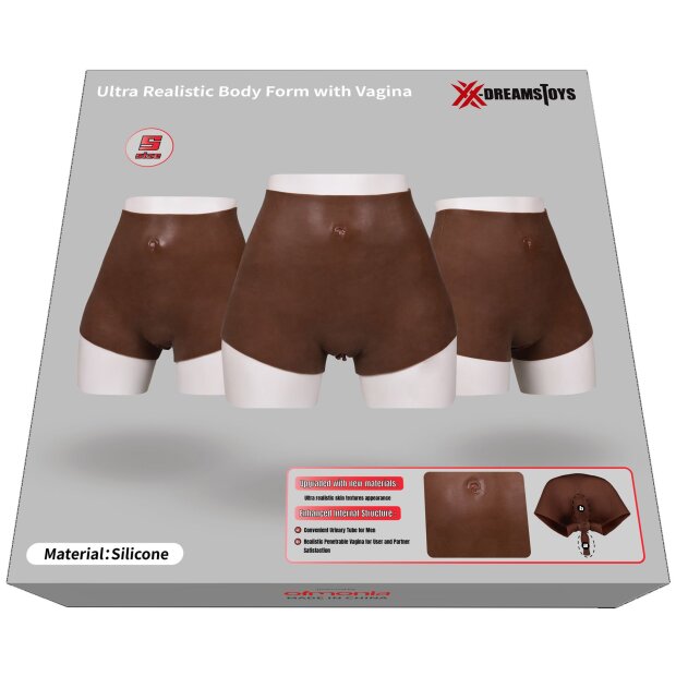 XX-DREAMSTOYS Ultra Realistic Vagina Form black Size S - L