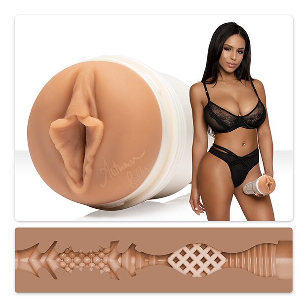 FLESHLIGHT Autumn Falls Cream Vagina + Quickshot