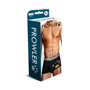 Prowler Boxershorts mit Pfoten Emblem in Regenbogenfarben...